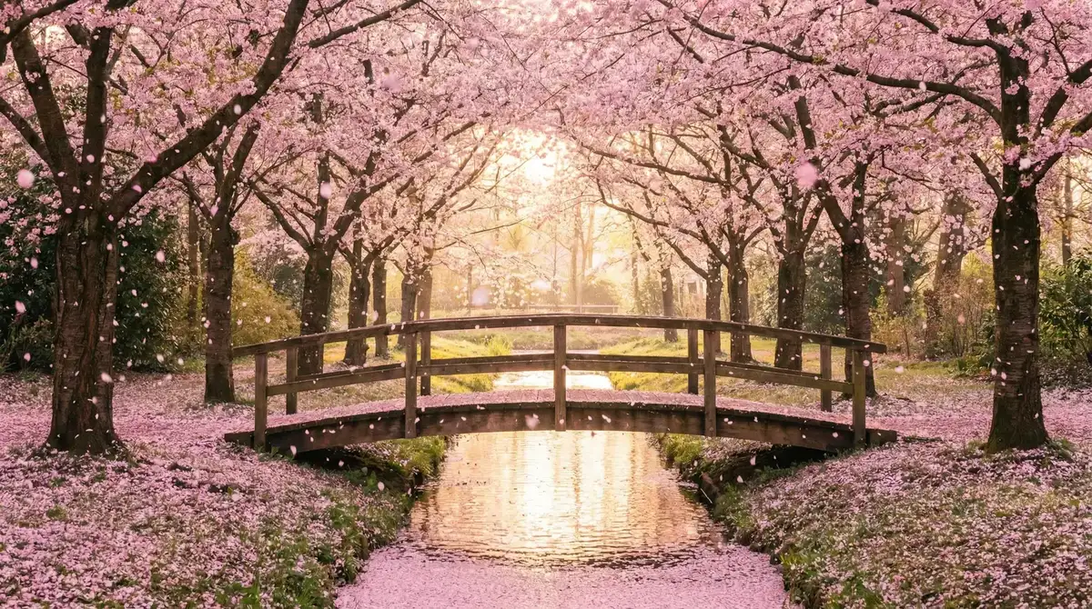 樱花桥畔 - 黄瓜影院18禁 唯美风景